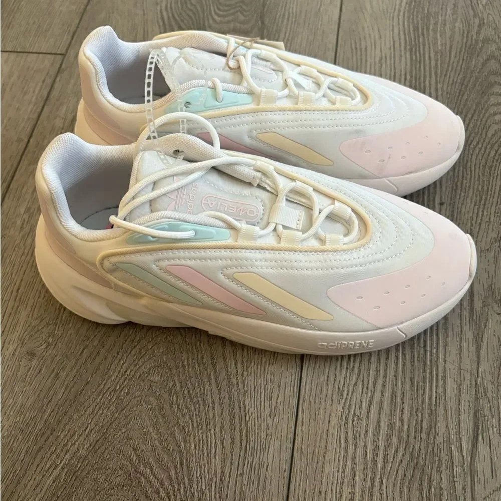 Adidas 2023 Ozelia J 'White Pastels' shoes very beautiful and comfortable